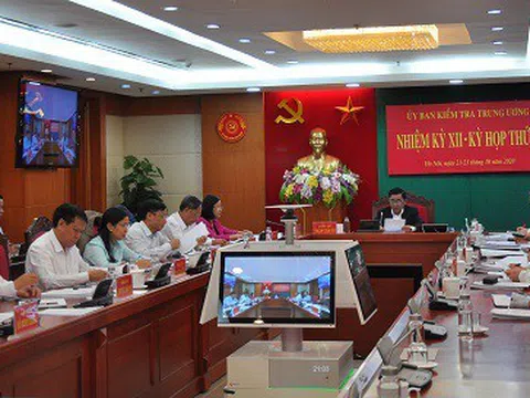Thông cáo báo chí kỳ họp 49 của Ủy ban Kiểm tra Trung ương