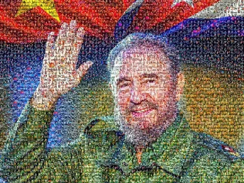 Tình hữu nghị Việt Nam – Cuba kết tinh trong tác phẩm nghệ thuật đặc sắc vinh danh Lãnh tụ Fidel Castro