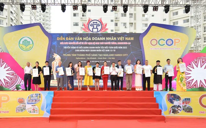 Lễ vinh danh Doanh nhân, Nghệ nhân, Nhà khoa học tiêu biểu toàn Quốc năm 2022